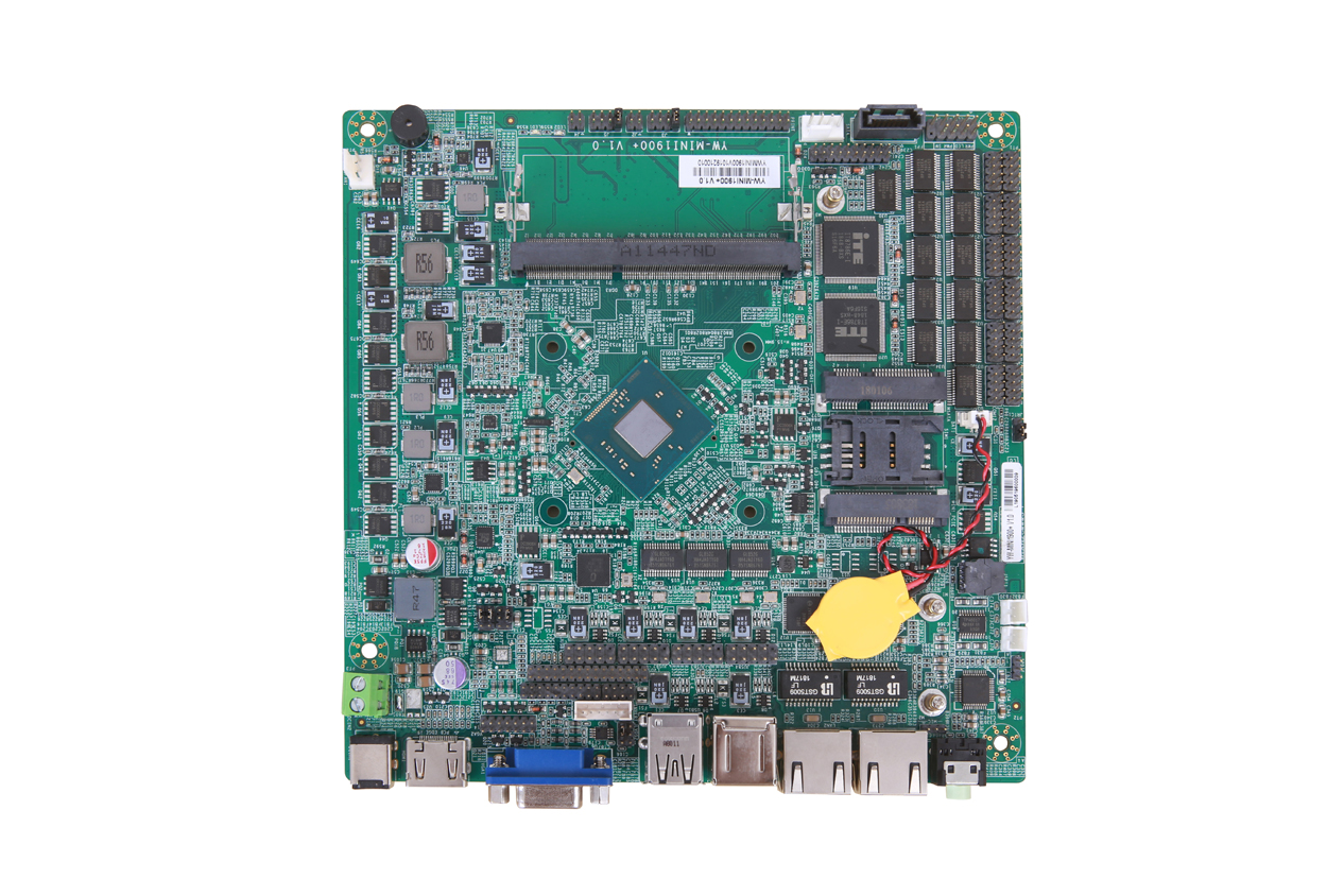 新品發(fā)布|基于Intel?Bay Trail-D J1900處理器、多USB口、多COM口的MINI-ITX工業(yè)主板