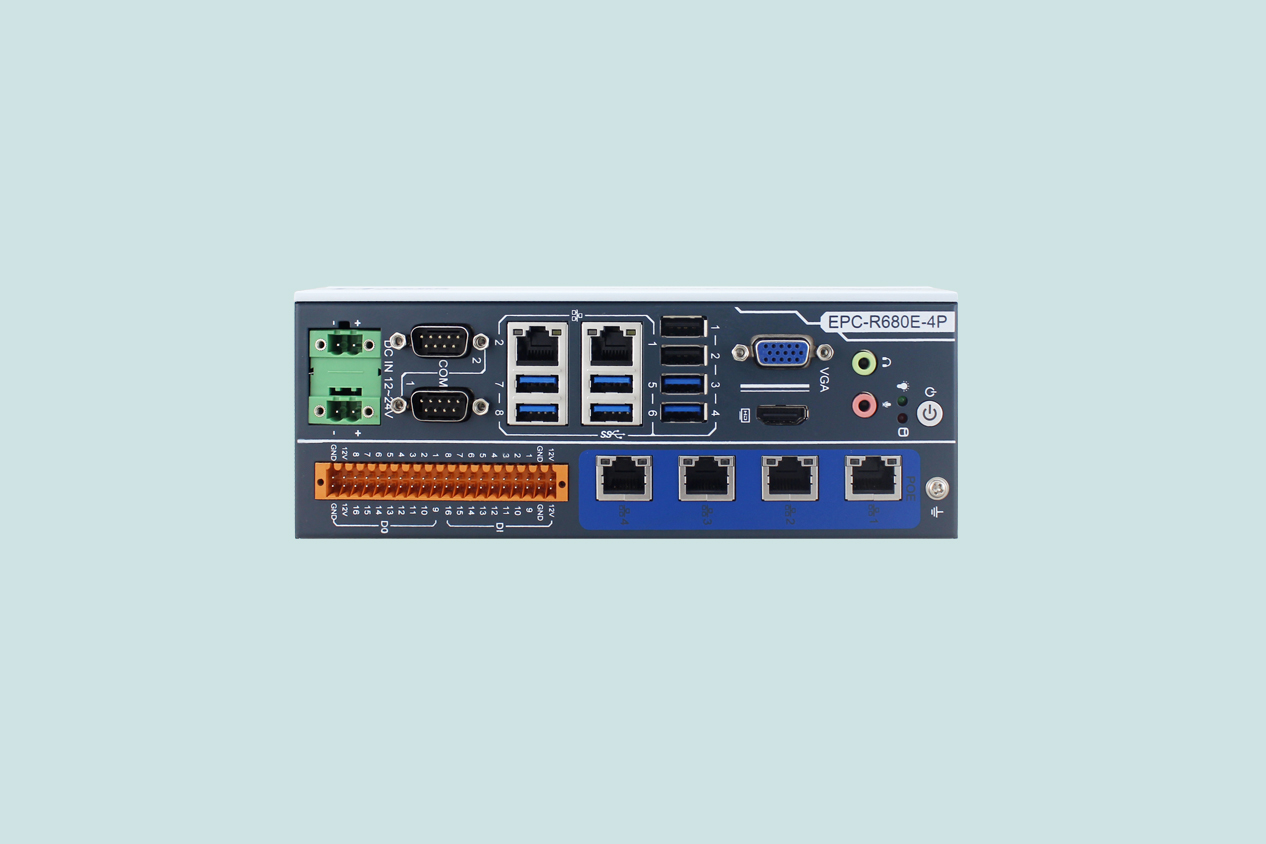 新品發(fā)布|支持Intel?12th/13th/14th處理器的機器視覺控制器EPC-R680E-4P